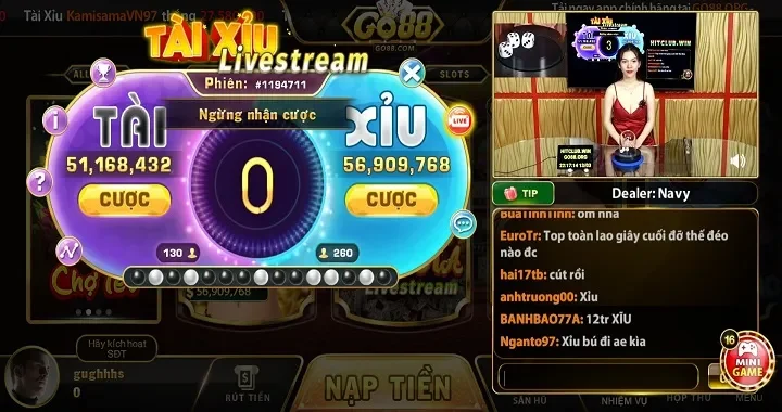 Hướng dẫn app tài xỉu Go88 