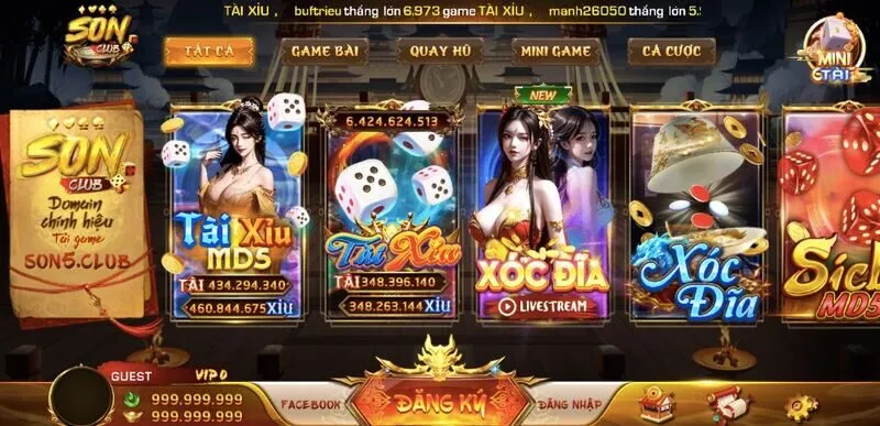 Các tiện ích khi app tài xỉu sonclub