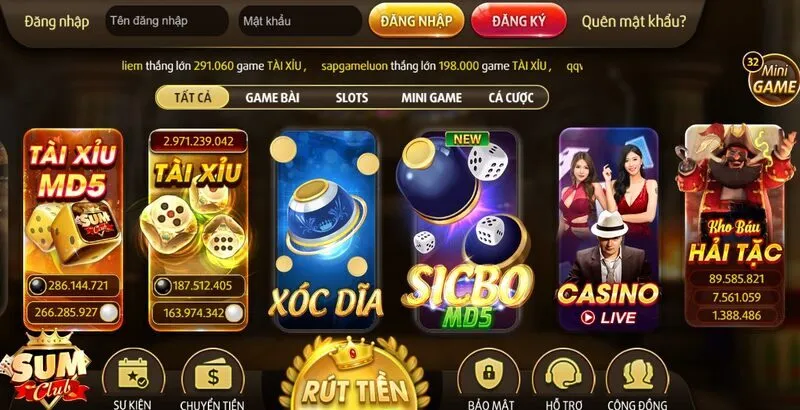 Giới thiệu app tài xỉu sumclub