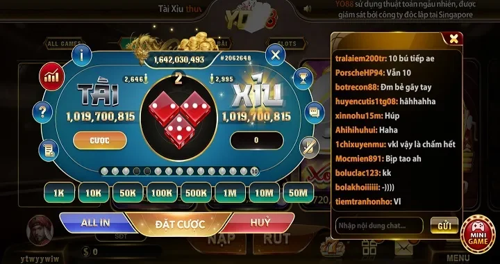 App tài xỉu Yo88 gây ấn tượng mạnh mẽ bởi điều gì?