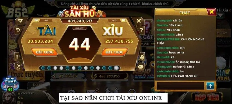Chơi tài xỉu online có hợp pháp không? Lý do nên lựa chọn tài xỉu?