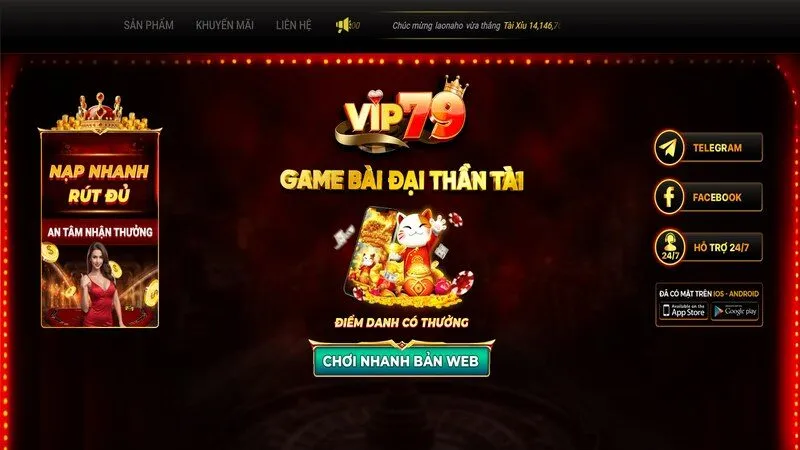 Hướng dẫn tải App tài xỉu Vip79